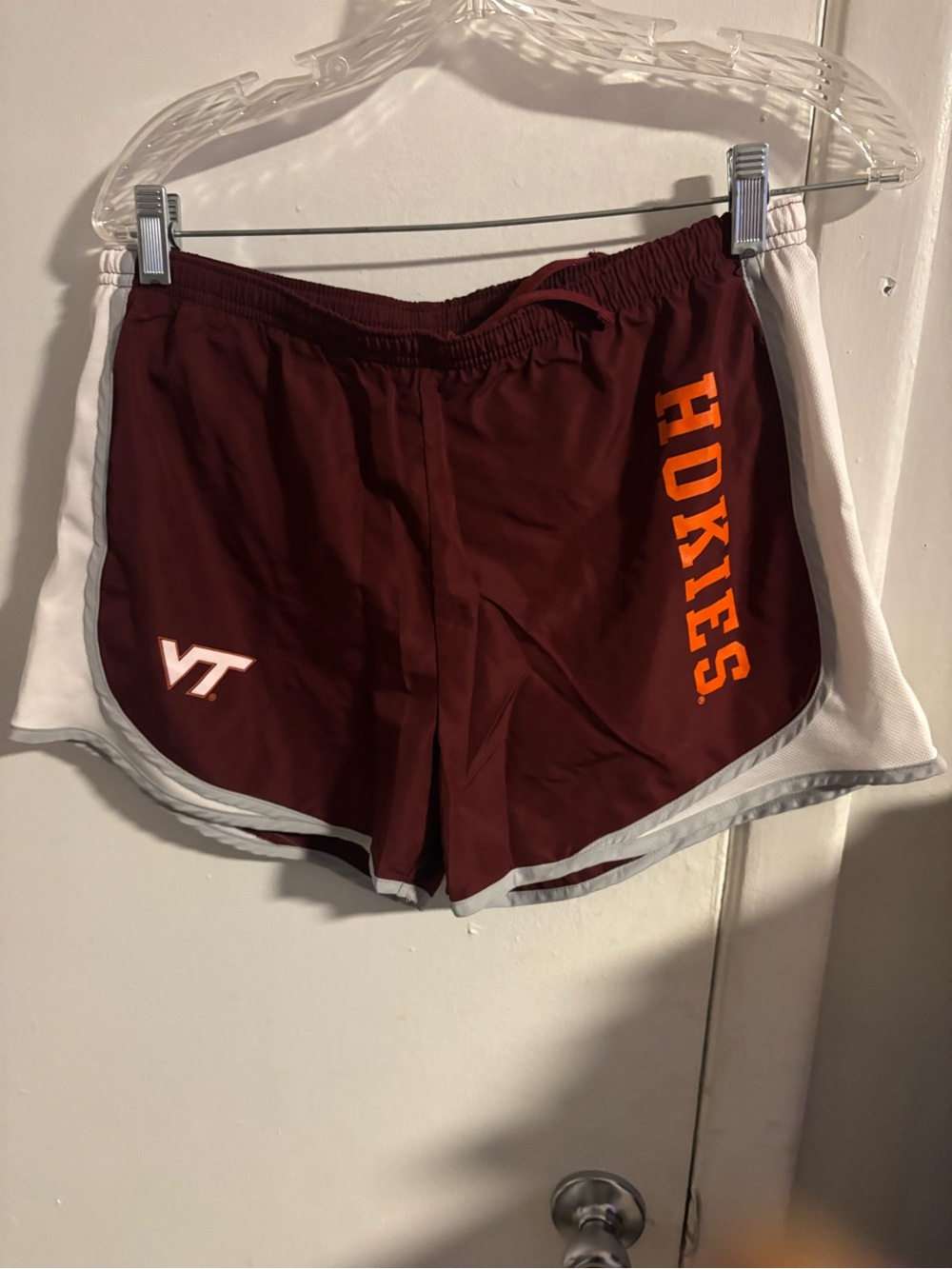 Virginia Tech Hokies Running Shorts Size Medium Pro Edge Athletic Shorts
(1037)